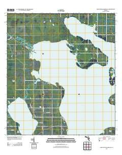 Lake Weohyakapka NE Florida Historical topographic map, 1:24000 scale, 7.5 X 7.5 Minute, Year 2012