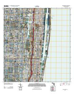 Lake Worth Florida Historical topographic map, 1:24000 scale, 7.5 X 7.5 Minute, Year 2012