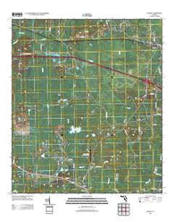Lamont Florida Historical topographic map, 1:24000 scale, 7.5 X 7.5 Minute, Year 2012