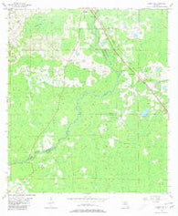 Lamont SE Florida Historical topographic map, 1:24000 scale, 7.5 X 7.5 Minute, Year 1955