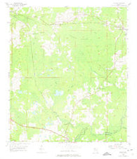Lamont Florida Historical topographic map, 1:24000 scale, 7.5 X 7.5 Minute, Year 1955