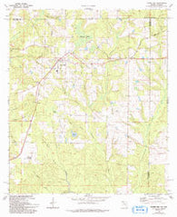Laurel Hill Florida Historical topographic map, 1:24000 scale, 7.5 X 7.5 Minute, Year 1973