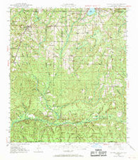 Laurel Hill Florida Historical topographic map, 1:62500 scale, 15 X 15 Minute, Year 1949