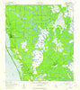 Laurel Florida Historical topographic map, 1:24000 scale, 7.5 X 7.5 Minute, Year 1943