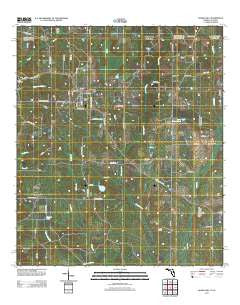 Laurel Hill Florida Historical topographic map, 1:24000 scale, 7.5 X 7.5 Minute, Year 2012