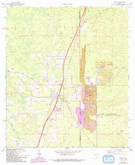 Lawtey Florida Historical topographic map, 1:24000 scale, 7.5 X 7.5 Minute, Year 1970