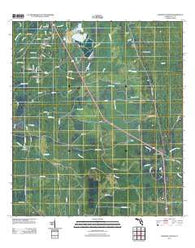 Lebanon Station Florida Historical topographic map, 1:24000 scale, 7.5 X 7.5 Minute, Year 2012