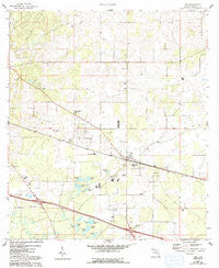 Lee Florida Historical topographic map, 1:24000 scale, 7.5 X 7.5 Minute, Year 1958