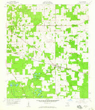 Lee Florida Historical topographic map, 1:24000 scale, 7.5 X 7.5 Minute, Year 1958