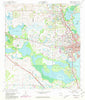 Leesburg West Florida Historical topographic map, 1:24000 scale, 7.5 X 7.5 Minute, Year 1966