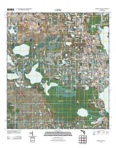 Leesburg West Florida Historical topographic map, 1:24000 scale, 7.5 X 7.5 Minute, Year 2012