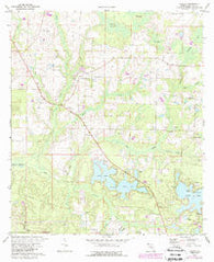 Liberty Florida Historical topographic map, 1:24000 scale, 7.5 X 7.5 Minute, Year 1973