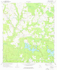 Liberty Florida Historical topographic map, 1:24000 scale, 7.5 X 7.5 Minute, Year 1973