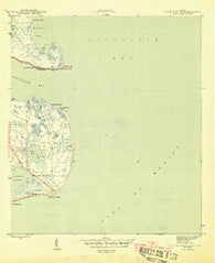 Lighthouse Point Florida Historical topographic map, 1:31680 scale, 7.5 X 7.5 Minute, Year 1945