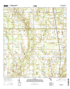 Limestone Florida Current topographic map, 1:24000 scale, 7.5 X 7.5 Minute, Year 2015