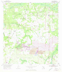 Lithia Florida Historical topographic map, 1:24000 scale, 7.5 X 7.5 Minute, Year 1955