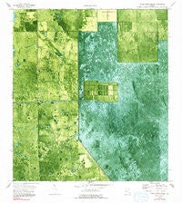 Little Cypress Swamp Florida Historical topographic map, 1:24000 scale, 7.5 X 7.5 Minute, Year 1974