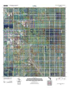 Little Cypress Swamp Florida Historical topographic map, 1:24000 scale, 7.5 X 7.5 Minute, Year 2012