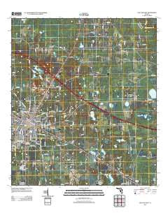 Live Oak East Florida Historical topographic map, 1:24000 scale, 7.5 X 7.5 Minute, Year 2012