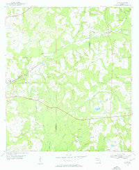 Lloyd Florida Historical topographic map, 1:24000 scale, 7.5 X 7.5 Minute, Year 1954