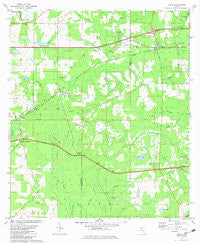 Lloyd Florida Historical topographic map, 1:24000 scale, 7.5 X 7.5 Minute, Year 1982