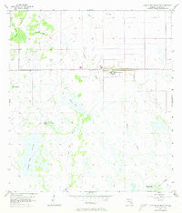 Long Island Marsh NW Florida Historical topographic map, 1:24000 scale, 7.5 X 7.5 Minute, Year 1957