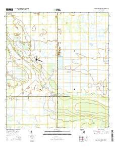 Long Island Marsh SE Florida Current topographic map, 1:24000 scale, 7.5 X 7.5 Minute, Year 2015