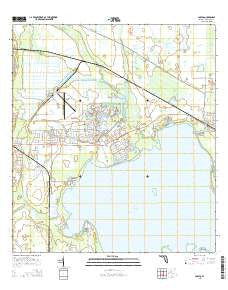 Lorida Florida Current topographic map, 1:24000 scale, 7.5 X 7.5 Minute, Year 2015