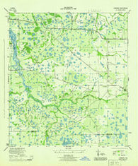 Lorraine Florida Historical topographic map, 1:31680 scale, 7.5 X 7.5 Minute, Year 1944