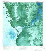 Lostmans River Ranger Station Florida Historical topographic map, 1:24000 scale, 7.5 X 7.5 Minute, Year 1973