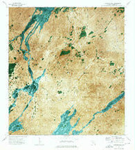 Lostmans Trail Florida Historical topographic map, 1:24000 scale, 7.5 X 7.5 Minute, Year 1972