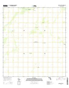 Lostmans Trail Florida Current topographic map, 1:24000 scale, 7.5 X 7.5 Minute, Year 2015