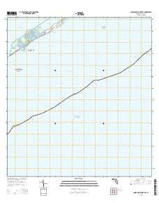 Lower Matecumbe Key Florida Current topographic map, 1:24000 scale, 7.5 X 7.5 Minute, Year 2015