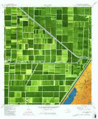 Loxahatchee NW Florida Historical topographic map, 1:24000 scale, 7.5 X 7.5 Minute, Year 1970