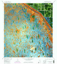 Loxahatchee SE Florida Historical topographic map, 1:24000 scale, 7.5 X 7.5 Minute, Year 1970
