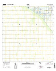 Loxahatchee SE Florida Current topographic map, 1:24000 scale, 7.5 X 7.5 Minute, Year 2015