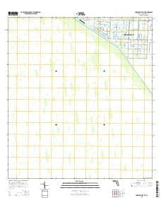 Loxahatchee SE Florida Current topographic map, 1:24000 scale, 7.5 X 7.5 Minute, Year 2015