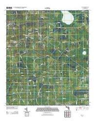 Lulu Florida Historical topographic map, 1:24000 scale, 7.5 X 7.5 Minute, Year 2012