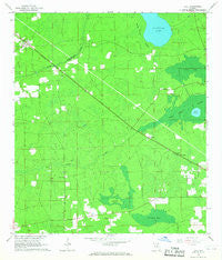 Lulu Florida Historical topographic map, 1:24000 scale, 7.5 X 7.5 Minute, Year 1966
