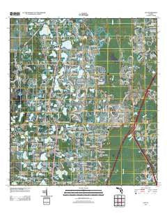 Lutz Florida Historical topographic map, 1:24000 scale, 7.5 X 7.5 Minute, Year 2012