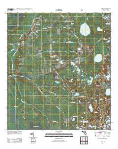 Lynne Florida Historical topographic map, 1:24000 scale, 7.5 X 7.5 Minute, Year 2012