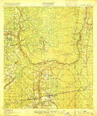 Macclenny Florida Historical topographic map, 1:62500 scale, 15 X 15 Minute, Year 1918