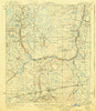 Macclenny Florida Historical topographic map, 1:62500 scale, 15 X 15 Minute, Year 1918