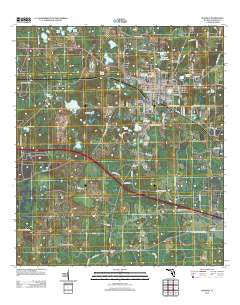 Madison Florida Historical topographic map, 1:24000 scale, 7.5 X 7.5 Minute, Year 2012