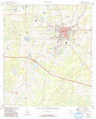 Madison Florida Historical topographic map, 1:24000 scale, 7.5 X 7.5 Minute, Year 1959
