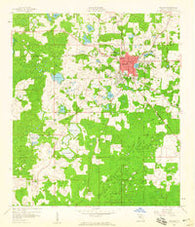 Madison Florida Historical topographic map, 1:24000 scale, 7.5 X 7.5 Minute, Year 1959