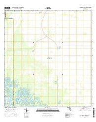 Mahogany Hammock Florida Current topographic map, 1:24000 scale, 7.5 X 7.5 Minute, Year 2015