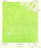 Mallory Swamp NE Florida Historical topographic map, 1:24000 scale, 7.5 X 7.5 Minute, Year 1954