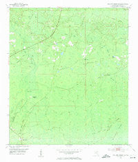 Mallory Swamp NW Florida Historical topographic map, 1:24000 scale, 7.5 X 7.5 Minute, Year 1954