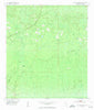 Mallory Swamp NW Florida Historical topographic map, 1:24000 scale, 7.5 X 7.5 Minute, Year 1954